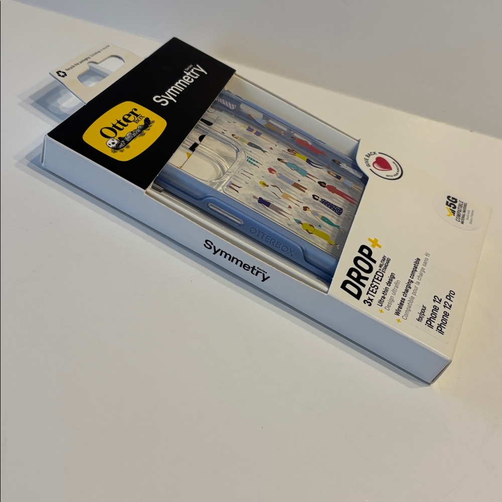 OtterBox Apple iPhone 12/Apple iPhone 12 Pro Symmetry Series Case in Stand Up - Picture 7 of 13